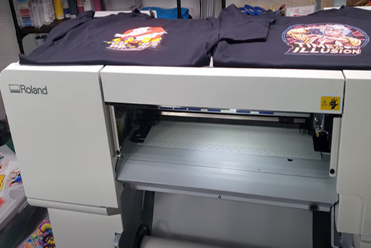 easy t-shirt printing with by20 dtf printer