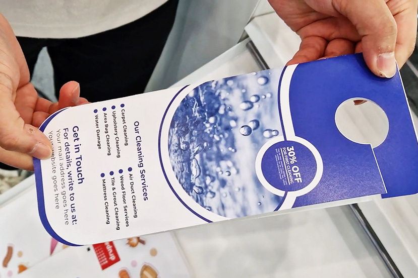 tags and tickets cut by Duoblade FX cutter